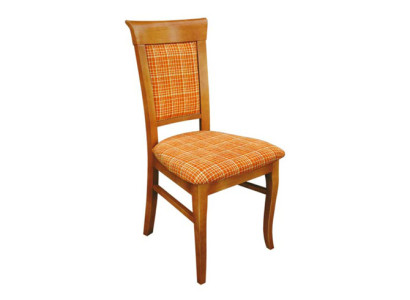 Set 4x Chair Designer Armchair Upholstery Chairs Gastro Dining room Fabric new Armchair